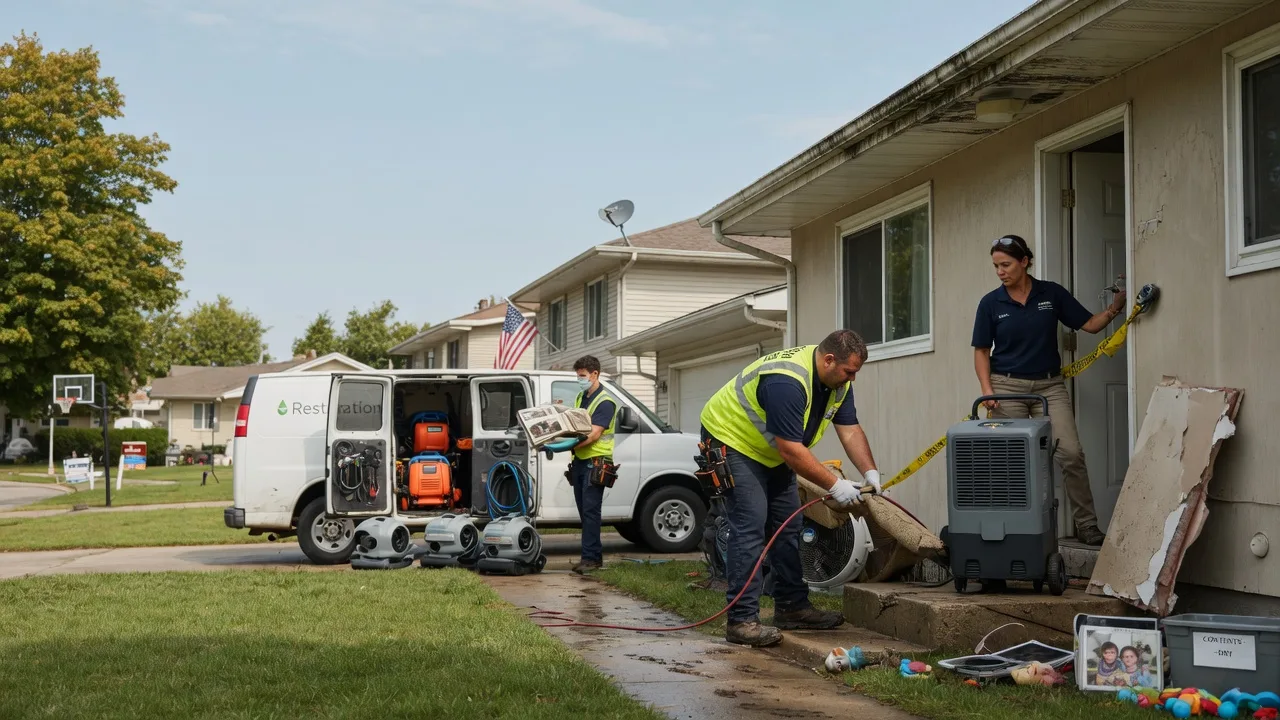 Water Damage Restoration in Red Oak, IA near me